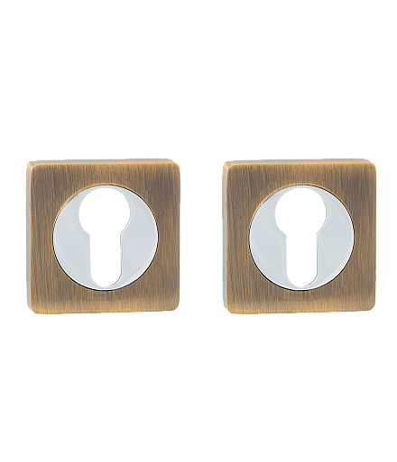 Накладки на ключевой цилиндр Накладка под цилиндр TANDOOR TDAL ET-02 AB/CP 